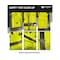 Northmon Safety Hi-Vis Safety Vest S/M Class 2 0 Pockets NM-SV-101-YW-S/M - alternate 4